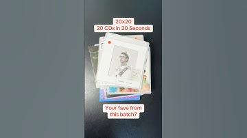 #cdcollection #cds #musicalbums #nostalgia #cd #music #trending #pop 20 CDs in 20 seconds.Your fave?