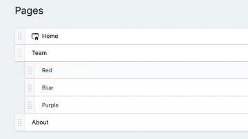 Building Simple Navs with a Structured Collection