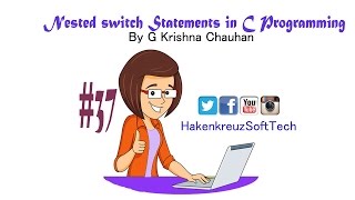 Nested Switch Statement in C Programming Explained in Hindi/Urdu