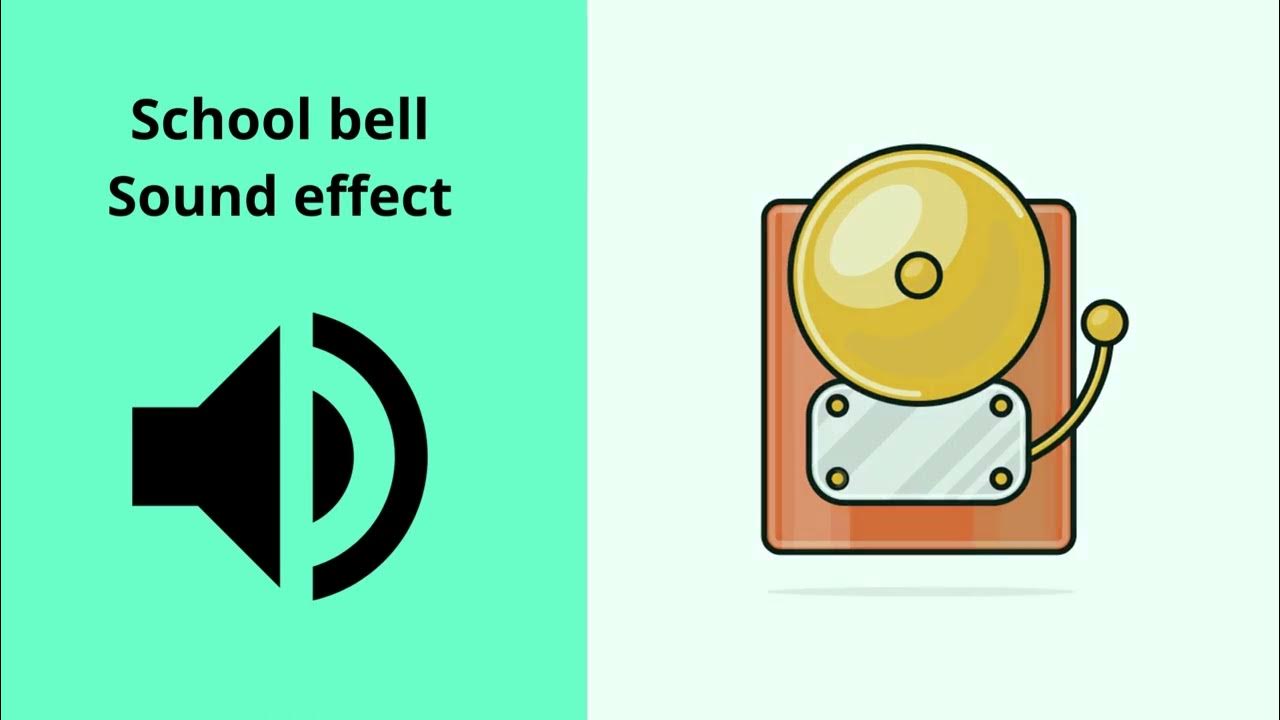 School bell Sound effect YouTube