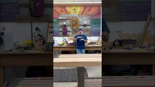 Roubo Bench Update @Benchcrafted #roubo #woodworking #lasttrainnorth #walnut #youtubeshorts #wood