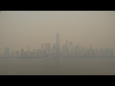 EarthCam Live:  Canadian Wildfire Smoke Reaches New York City