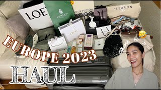 EUROPE HAUL 2023: GOYARD, LOEWE, CHANEL, FLEURON, REDLINE & MORE (SEPTEMBER 2023)