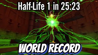 HalfLife 1 Speedrun in 25:23 (World Record)