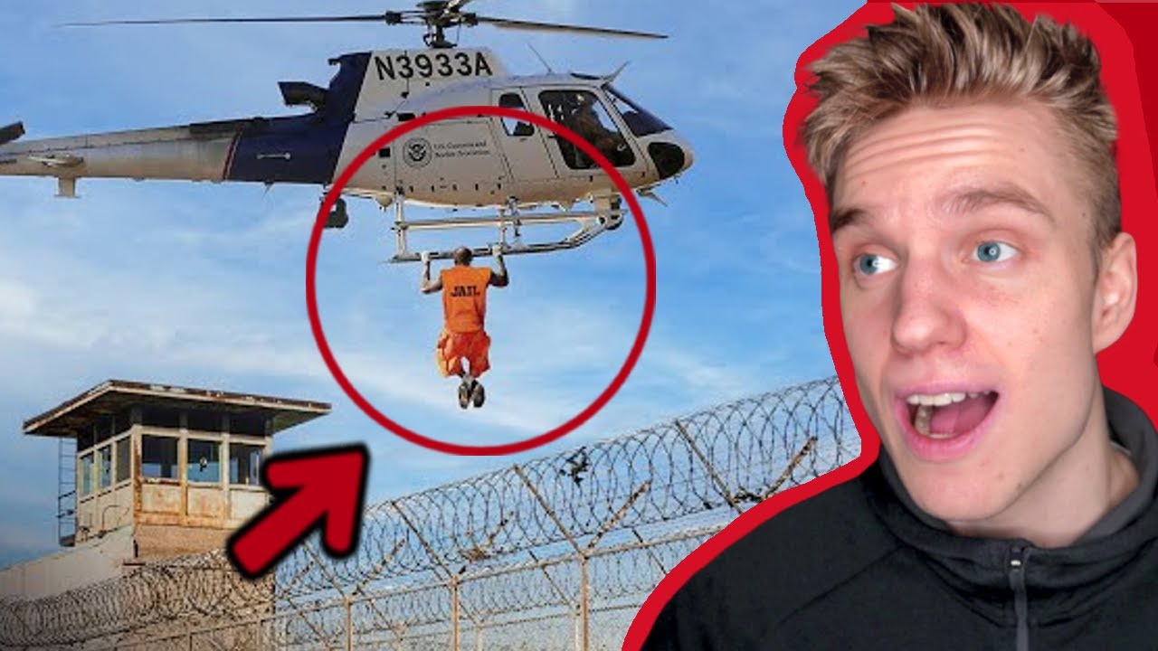 Tosielämän VANKILAPAKOJA jotka kuvattiin KAMERALLE