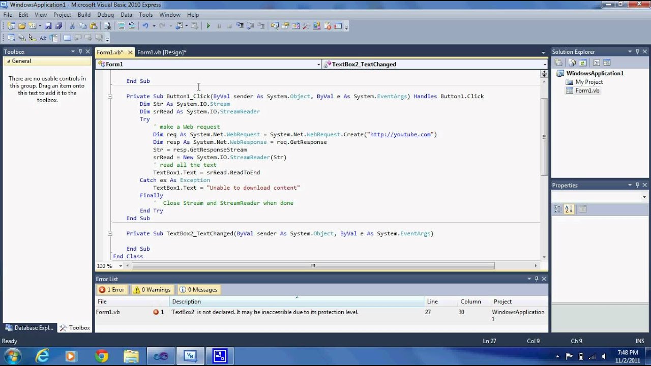 vb net errorprovider example vb net errorprovider example