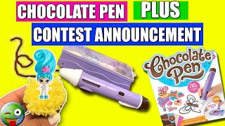 CHOCOLATE PEN UNBOXING + CONTEST AND DIY CANDY MAKIN