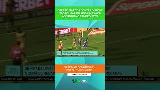 Opinião: partida contra o Sport não foi maravilhosa, mas Avaí acordou no campeonato