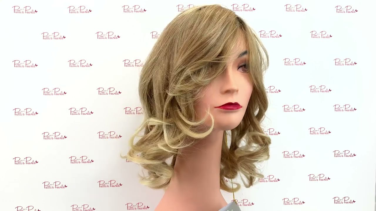 Angie Human Hair Wig by Jon Renau in 27T613S8 | 360 Degree View 