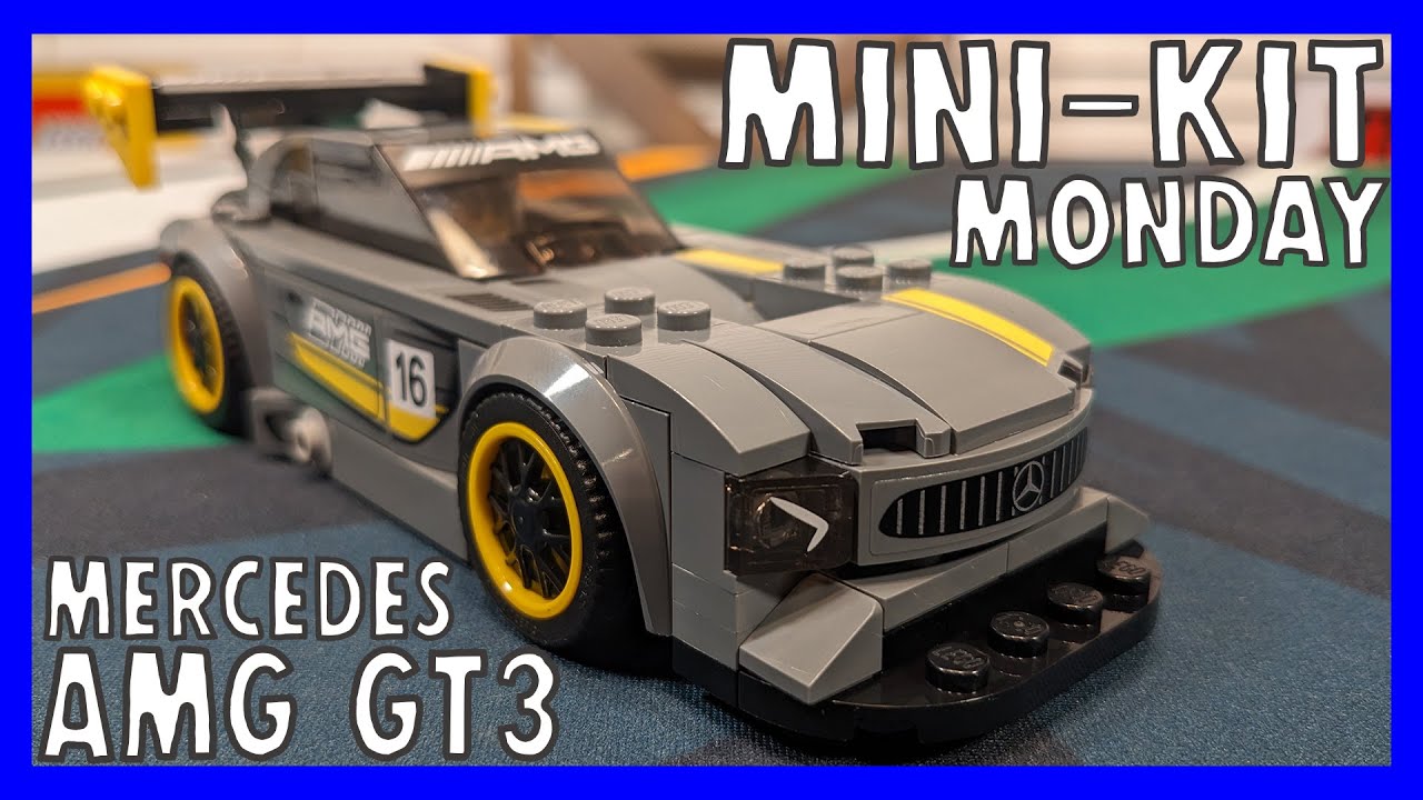 Mercedes AMG GT3 #BuildSpeed and #Review - Set #75877 - Mini Kit
