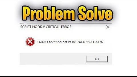 GTA V: CRASH WHEN YOU ENTER IN CAR PROBLEM SOLVED PART:2