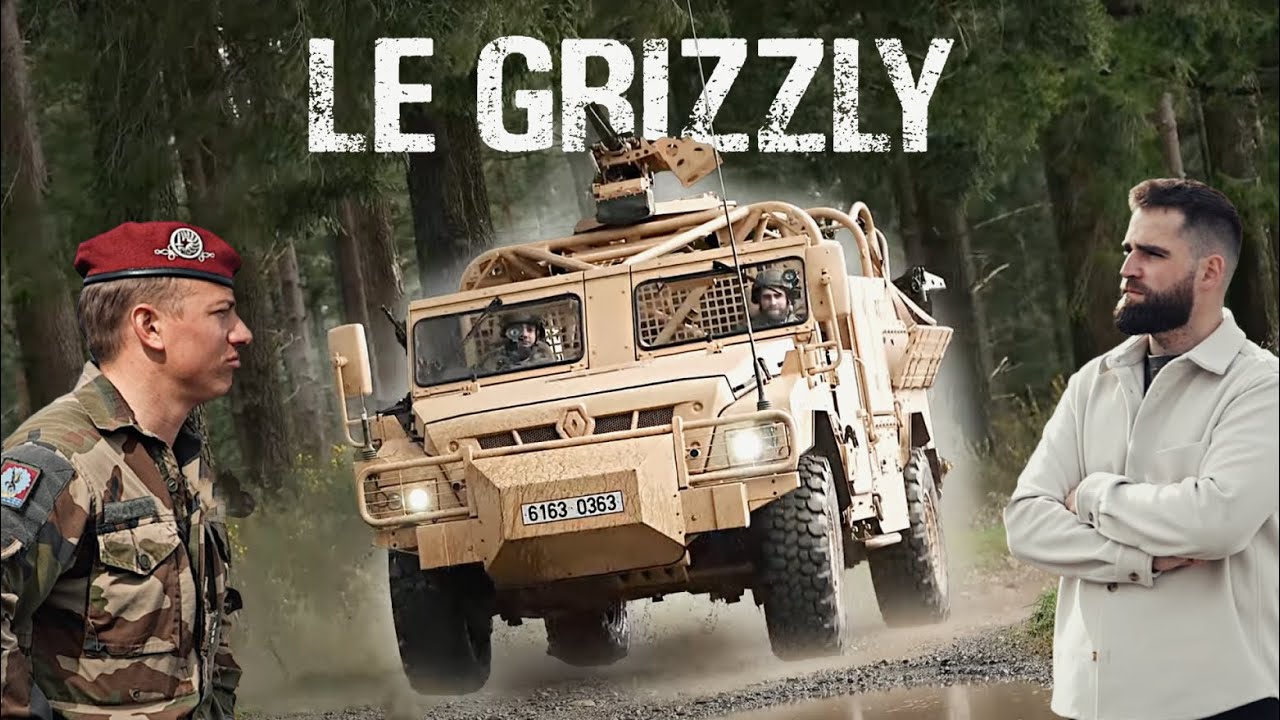 Le GRIZZLY, l'énorme MULE du 1er Régiment de Hussards Parachutistes