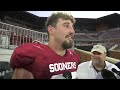 Oklahoma LB Danny Stutsman post practice (Ole Miss Week) - 10/22/2024