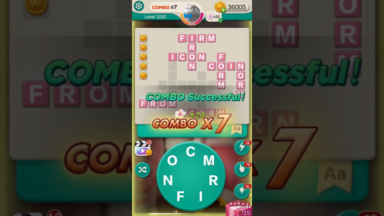 WORD VILLAS level 1032