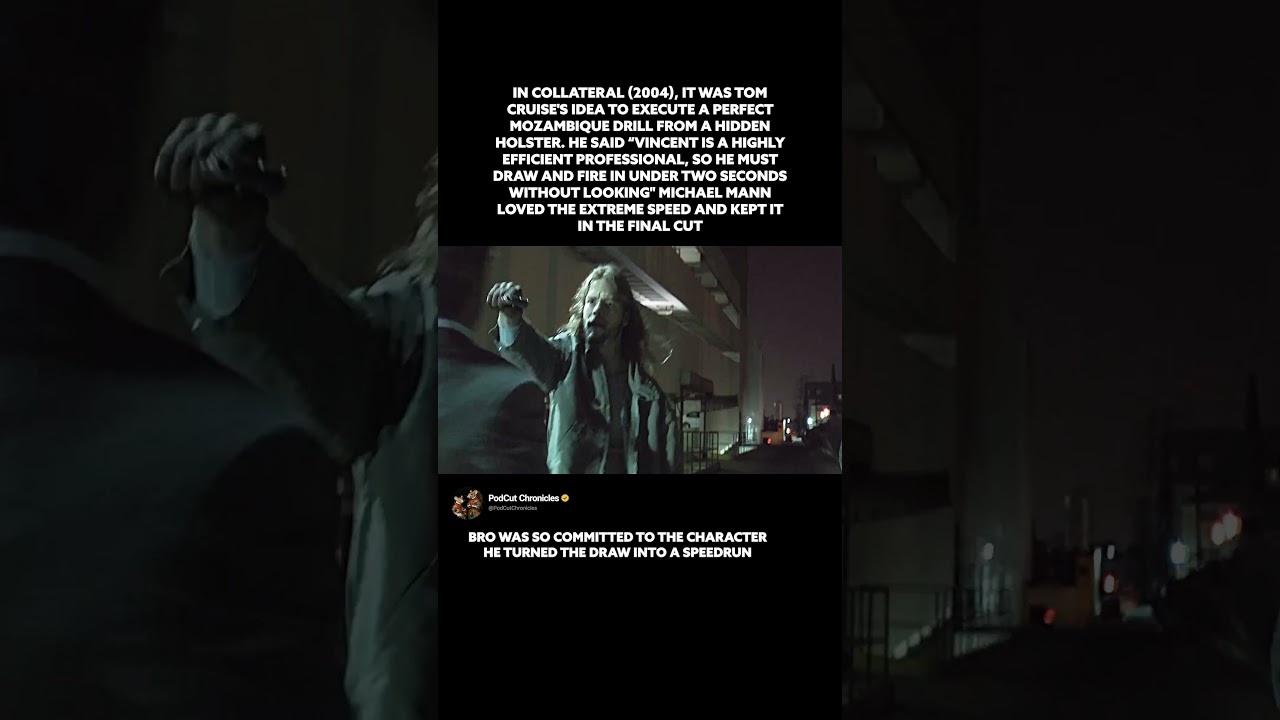 The Collateral Script Asked For 1.6 Seconds. Cruise Did 1.39.
