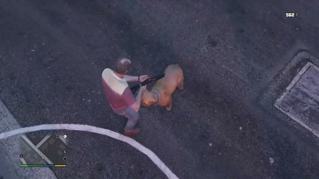 Grand Theft Auto V | Guard Dog Attack | Xbox One Series S