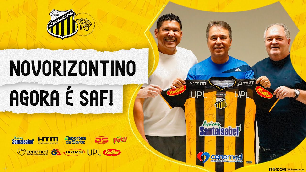 Grêmio Novorizontino apresenta Esportes da Sorte como novo