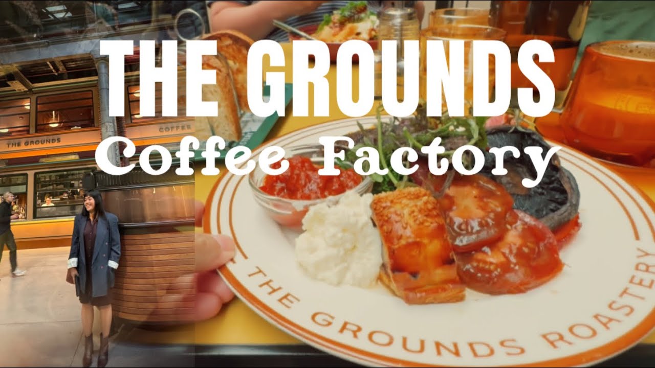The Grounds Coffee Factory — Cafe Lunch | Cinematic Life in Sydney Vlog