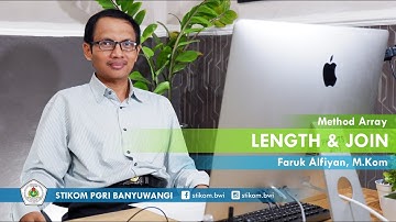 Belajar Method Array Java Script with Visual Studio - 01 - LENGTH & JOIN