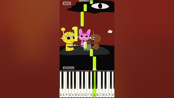 Music group Sprunki @2DStyle - Piano Tutorial