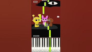 Music group Sprunki @2DStyle - Piano Tutorial