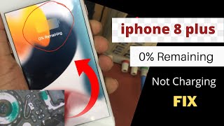 iPhone 8 Plus 0% Remaining On Charging!Charging stuck at 0% fix