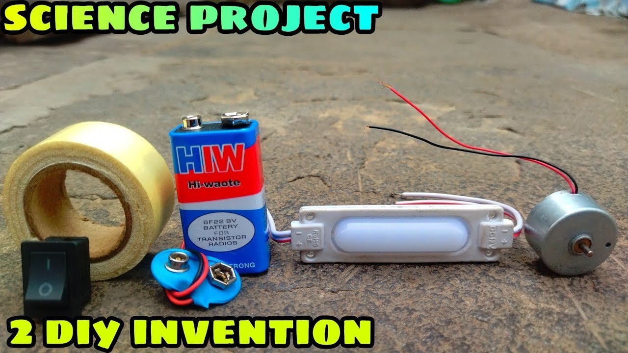 2 simple idea / science project remote & free energy at home - YouTube