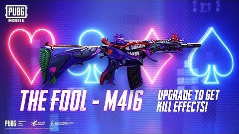 M416 Fool - JOKER | 3D EFX Velocity⚡#pubg #BGMI #Krafton