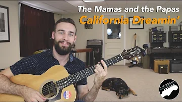 How to Play California Dreamin' By The Mamas & The Papas -  Easy Guitar Lesson