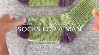 Socks for a man   FREE PATTERN