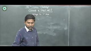XI.SCI. (Chem.) || Topic: Elements of Group 1 & 2 || By Prof. Patil A.V.