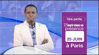 Video thumbnail of "Mourir dans sa présence 1ére partie ( samedi 25 JUIN ) Paris"