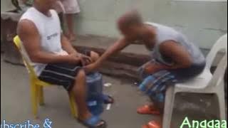 Video lucu Permainan saling pukul kepala pakai GALON