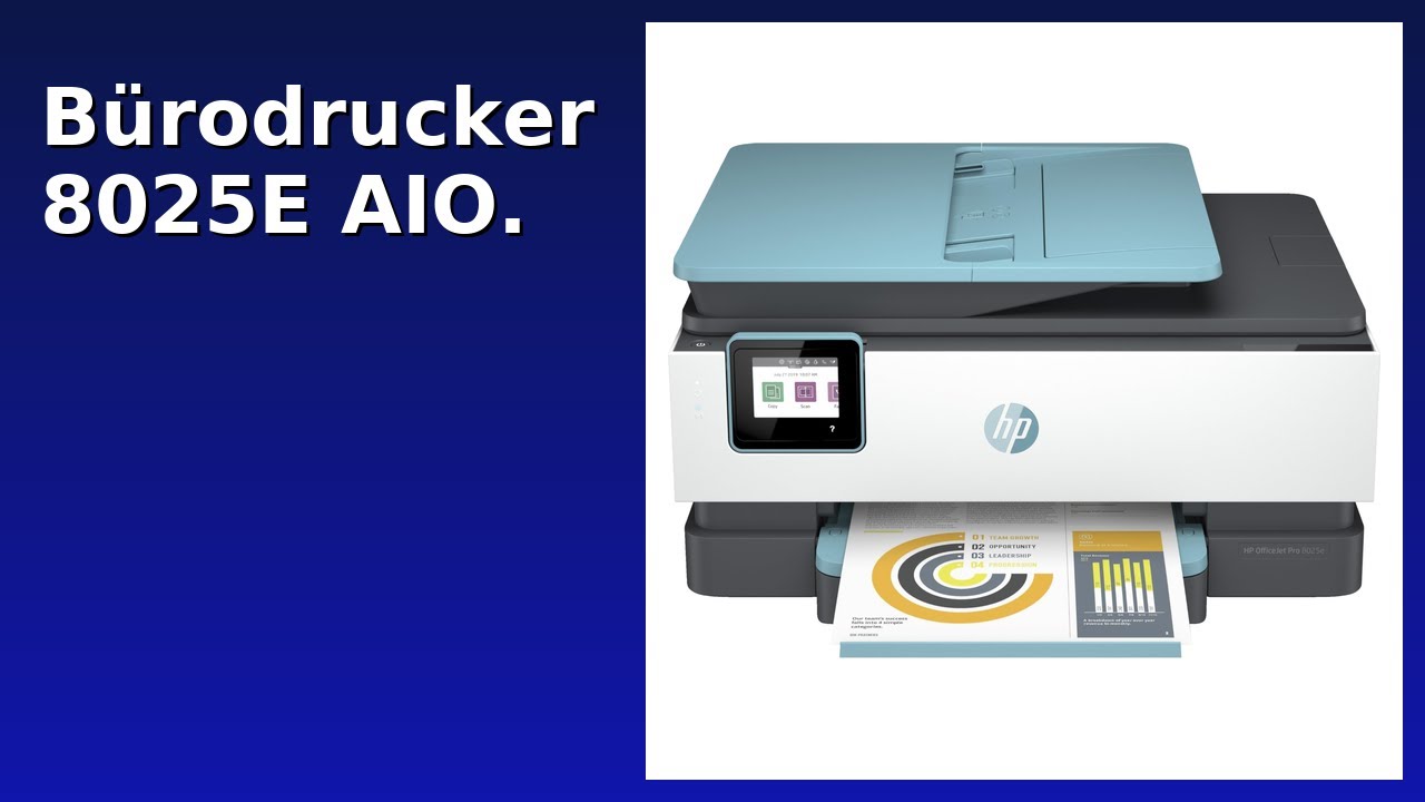 BEWERTUNG (2025): Bürodrucker 8025E AIO.. WESENTLICHE Einzelheiten