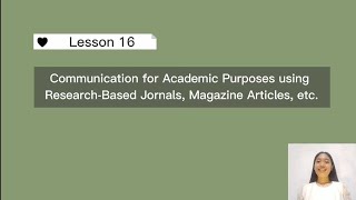 Communication for Academic Purposes (PCM Midterm Output)