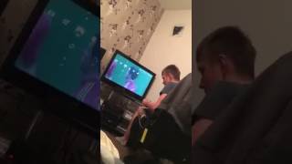 Polish boy gets angry over fifa, throws controller out the window