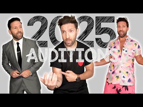 Derek D - 2025 Auditions (not including voiceover and in-person)