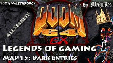 Doom 64 EX (100% walkthrough) by MaLIce - Map 15