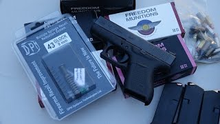 Glock 43 DPM Systems Recoil Reduction System
