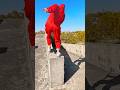 Money heist vs Rooftop parkour free run pov #parkour #funny #parkourlife #comedy