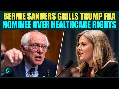 “Tens Of Thousands Die”: Bernie Sanders CONFRONTS Trump Fda Nominee Over Healthcare Access