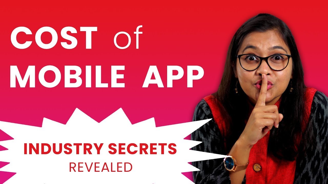 How much does it cost to make mobile app App Developer Cost YouTube