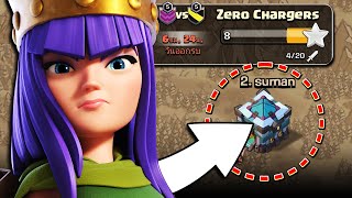 ตีวอร์..แต่ต้องใช้ควีนชาร์จทุกตา - Clash of Clans