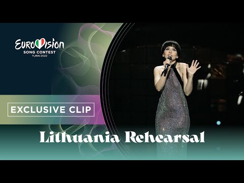 Monika Liu - Sentimentai - Exclusive Rehearsal Clip - Lithuania 🇱🇹 - Eurovision 2022