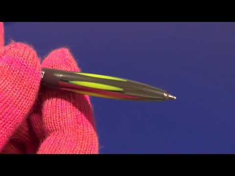 Ручка с зелеными вставками BRAUBERG на TovarSoSklada