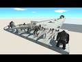 Dinosaur Challenge: Indominus Rex Team vs All Levels of Hammerhead in ARBS