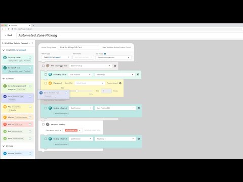 Fetch Robotics - Workflow Builder