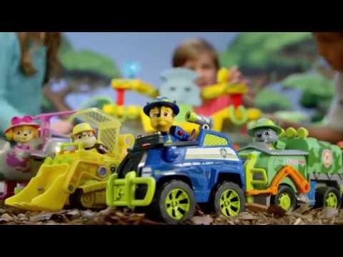 Paw Patrol Jungle Vehicles - Jungle Rescue - Spin Master transformers robots in disguise