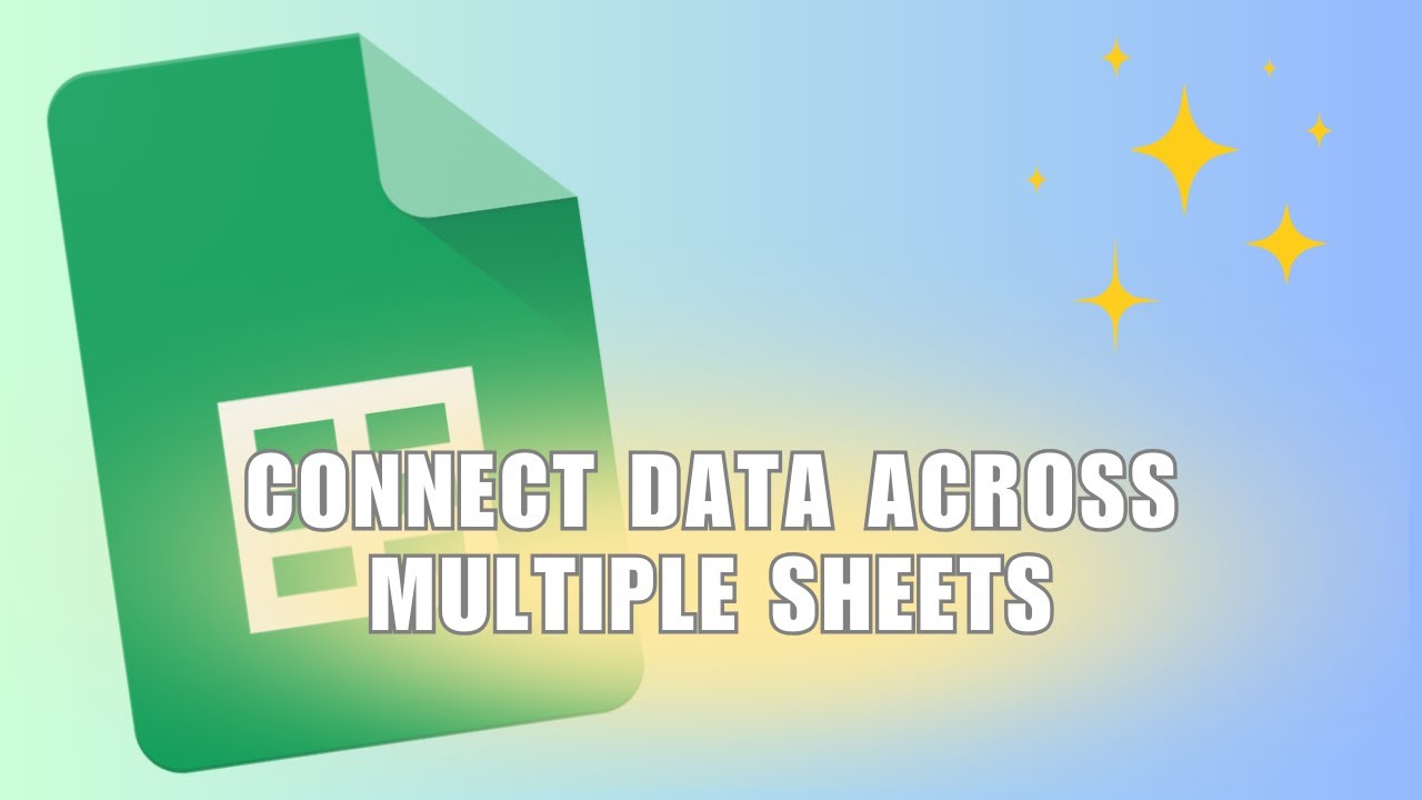 How to Link and Reference Data Between Sheets Using Formulas - YouTube