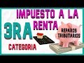 Cómo calcular el impuesto ala renta de tercera CATEGORÍA?| IMPUESTO ALA RENTA🔴✏️